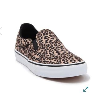 😎Vans Asher Deluxe Cheetah